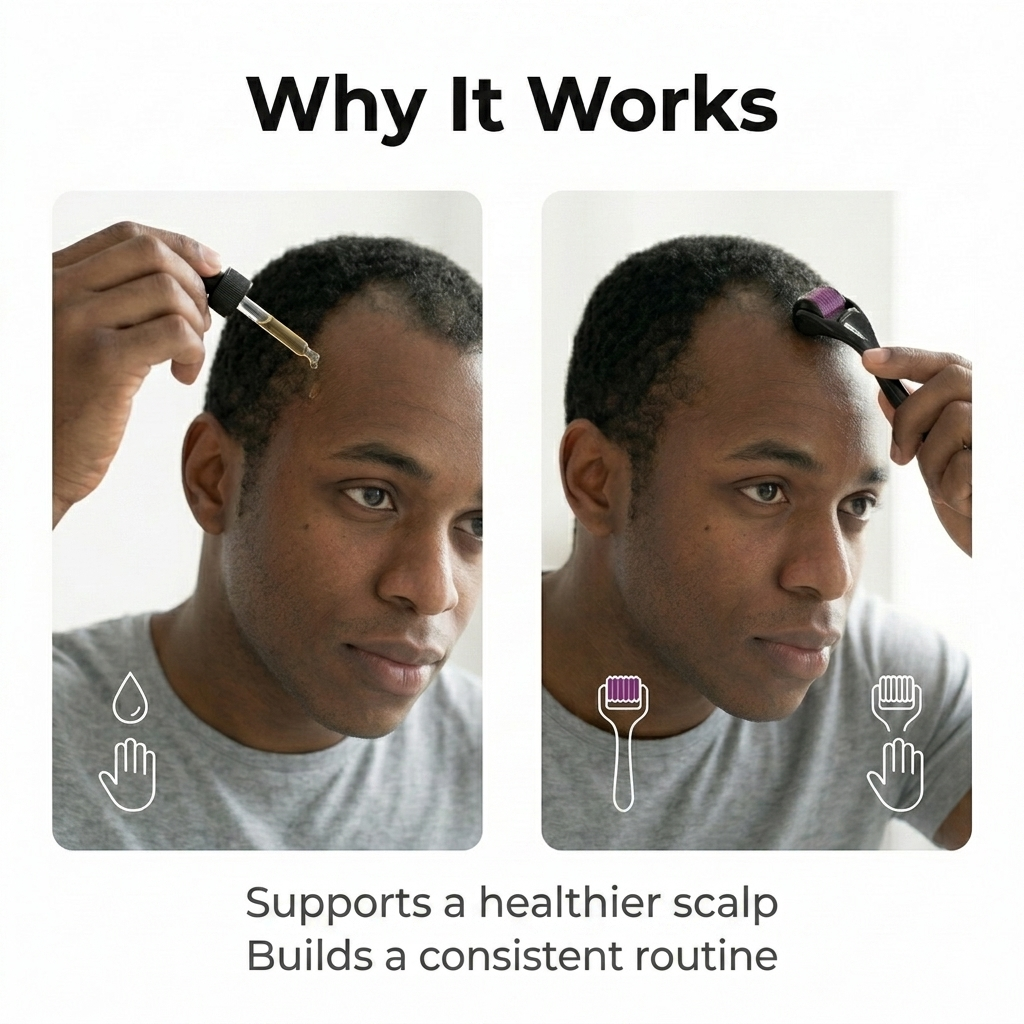 GroBack 30 Day Hairline Recovery Kit